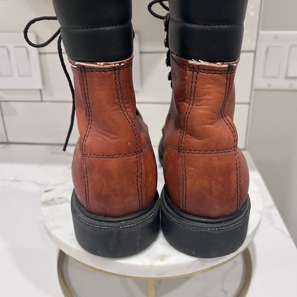 Vintage Red Wings Steel Toe Work Boot High Ankle Size 7.5 B Men’s Leather - Picture 4 of 9